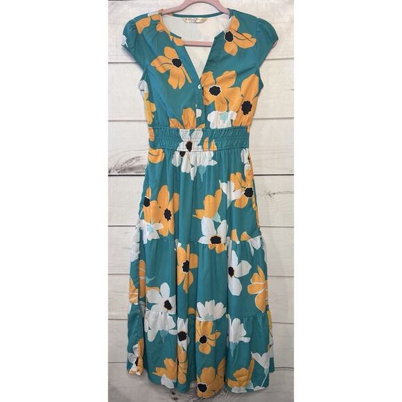 Wayward Fancies Dress Estimated Size Small Dress Floral Fun Flirty - Picture 1 of 6